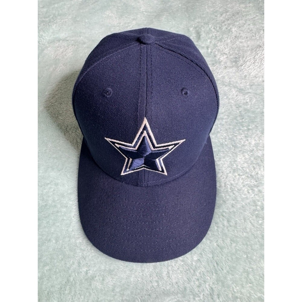 Dallas Cowboys New Era Navy Blue "Star” 59Fifty Fitted Hat Cap Size 7.
